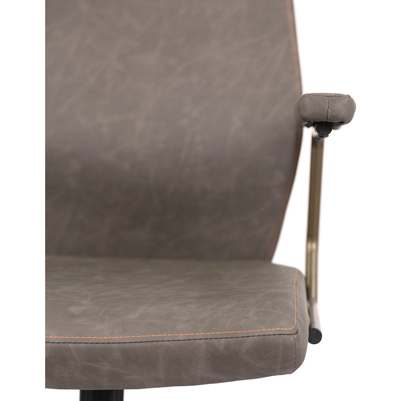 Кресло Ронин CH TILT Серый (Wax PU 425 серый) (144289)