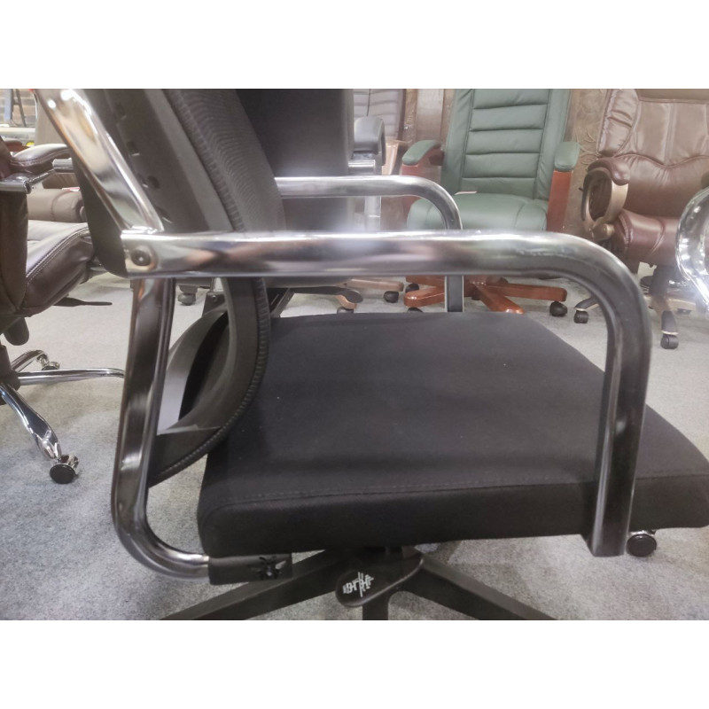 Кресло Вирго HR HB TILT 8002A выставочный образец Черный (Черный) (60141)