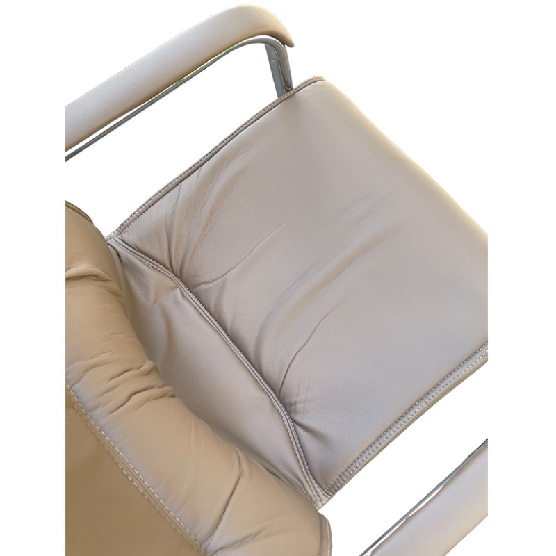 Кресло конференционное Спринг CH CF Бежевый (PU-бежевый) (1579)