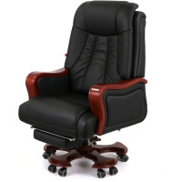 Кресло Тристрам EX RL Черный (Кожа LC-A) (142844)