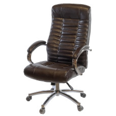Кресло Атлант CH ANF (XY-7147-1) Коричневый (PU-темно-коричневый) (13211)
