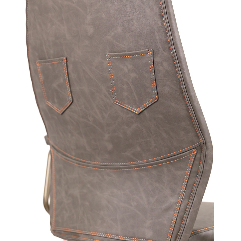 Кресло Ронин CH TILT Серый (Wax PU 425 серый) (144289)