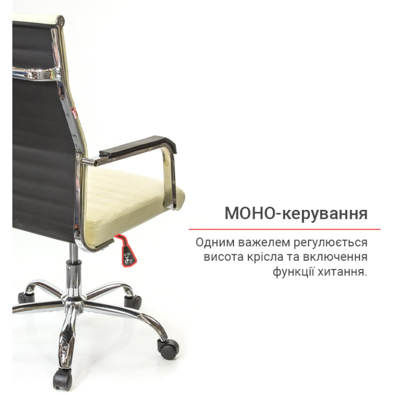 Кресло Кап FX СН TILT Белый (PU White) (158633)