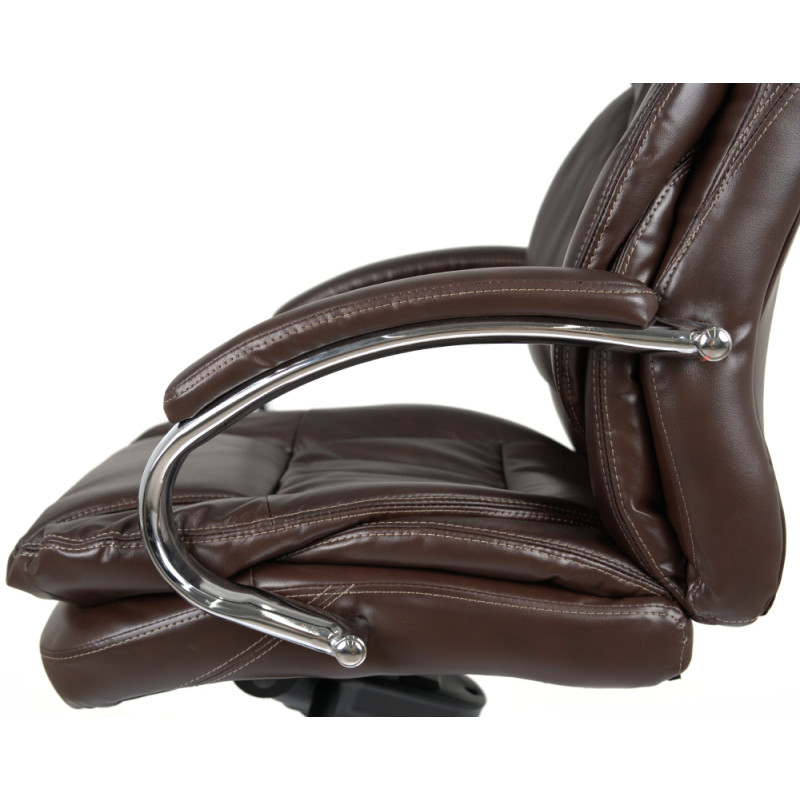 Кресло Флорида CH MB Коричневый (Кожа LC-K) (5301)
