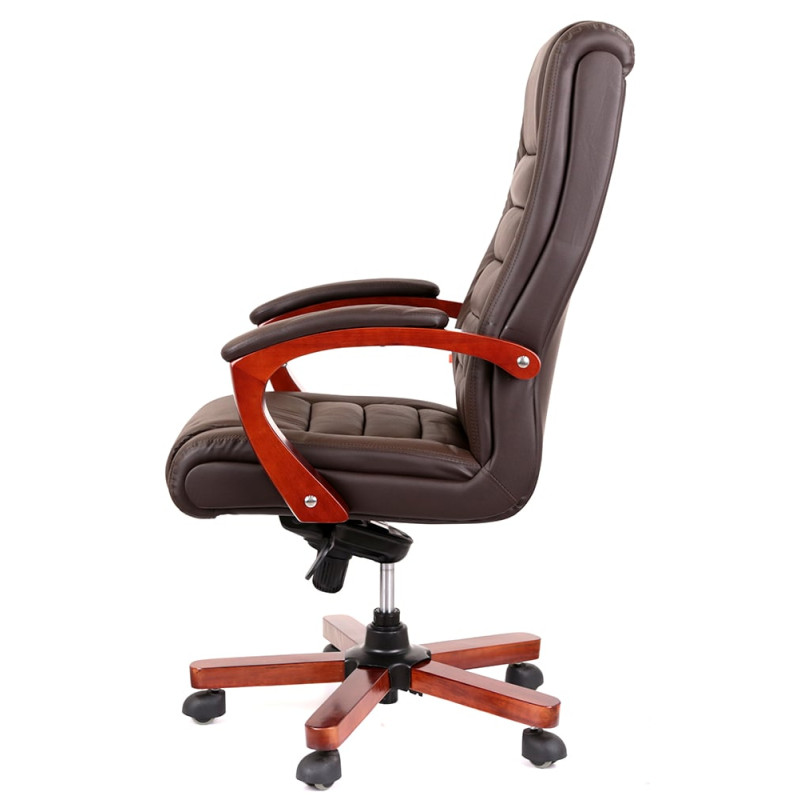 Кресло Гаспар ЕХ МB Коричневый (Кожа LC-K) (13277)