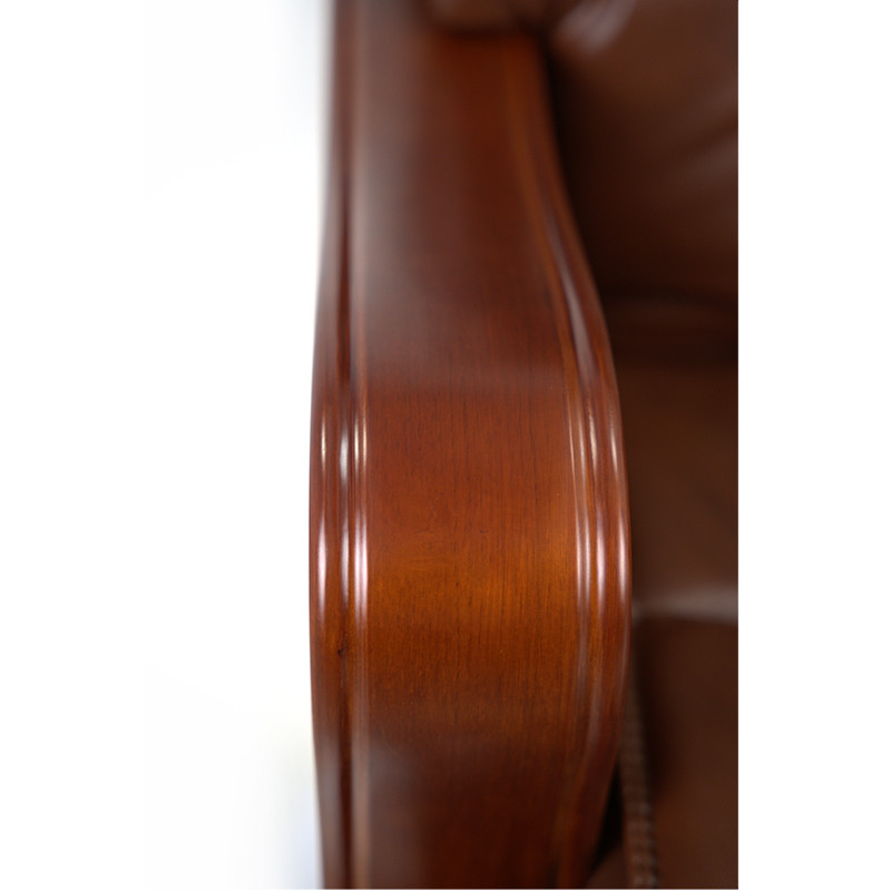 Кресло Тристрам EX RL Коричневый (Кожа Lux LC-I) (142850)