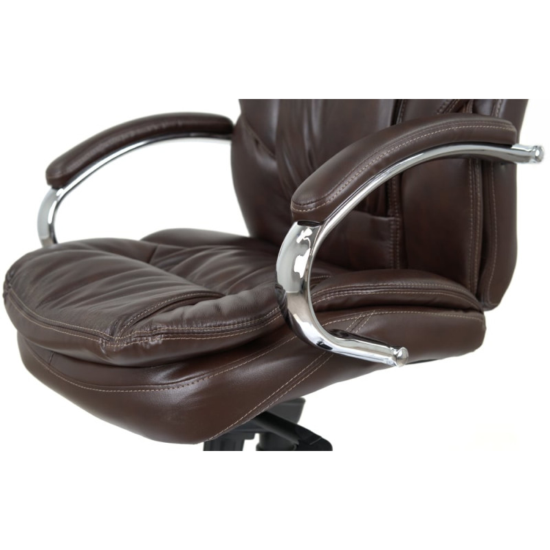 Кресло Тироль CH MB Коричневый (Кожа LC-K) (5300)