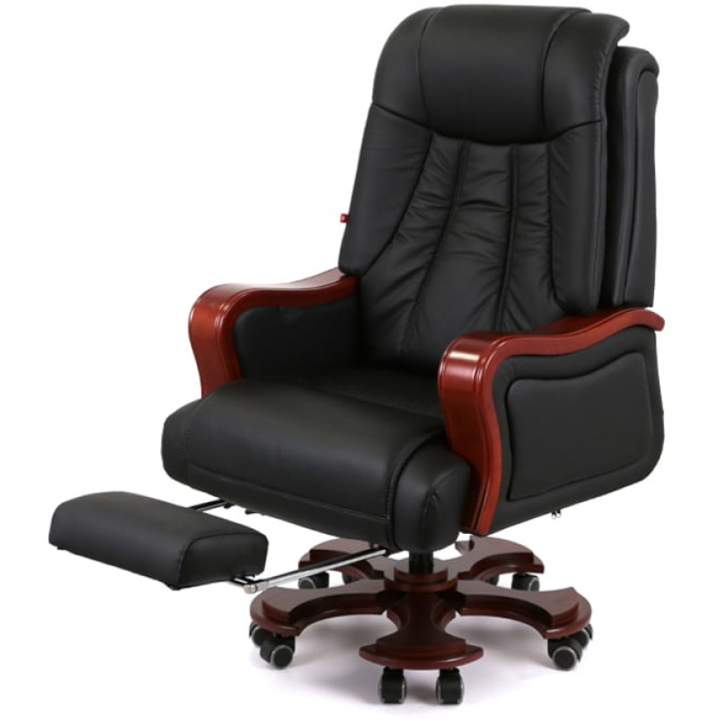 Кресло Тристрам EX RL Черный (Кожа LC-A) (142844)