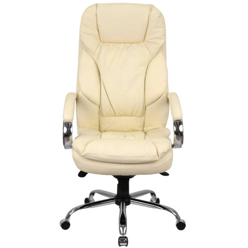 Кресло Тироль CH MB Бежевый (Кожа LC-F) (12443)