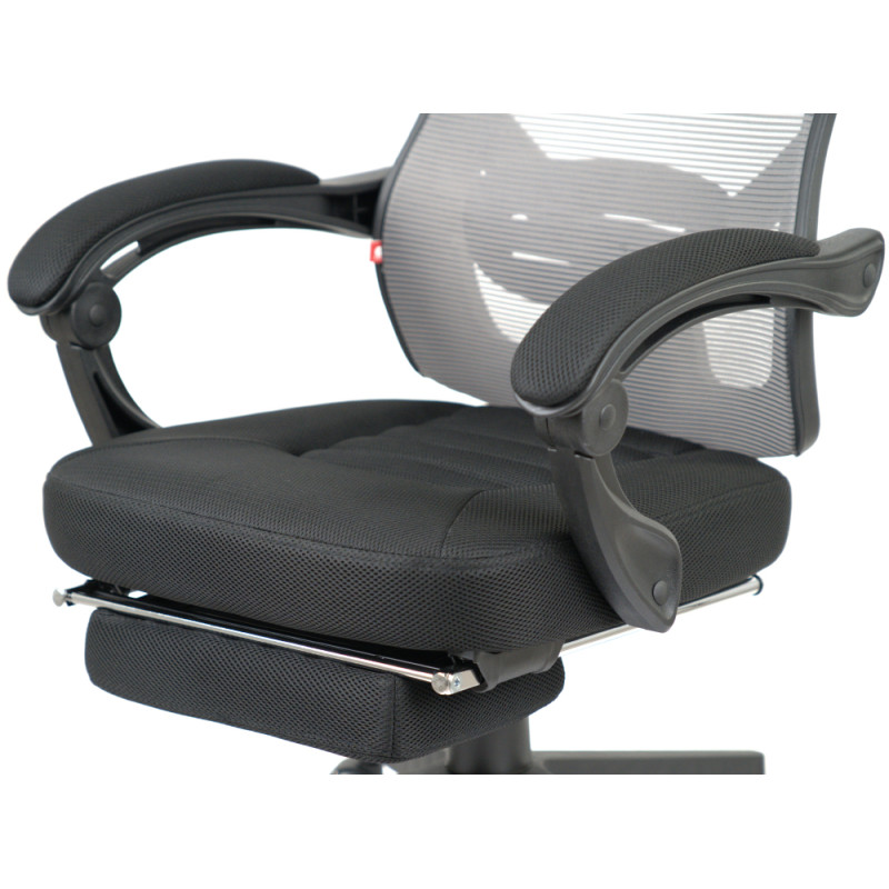 Кресло Мердок PL RL Серый (Серый/Черный) (11392)