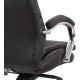 Кресло Валенсия MB XY-7340 Черный (Кожа LC-A) (119684)