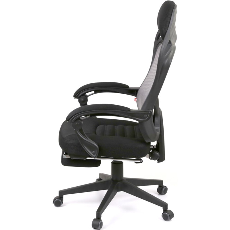 Кресло Мердок PL RL Серый (Серый/Черный) (11392)