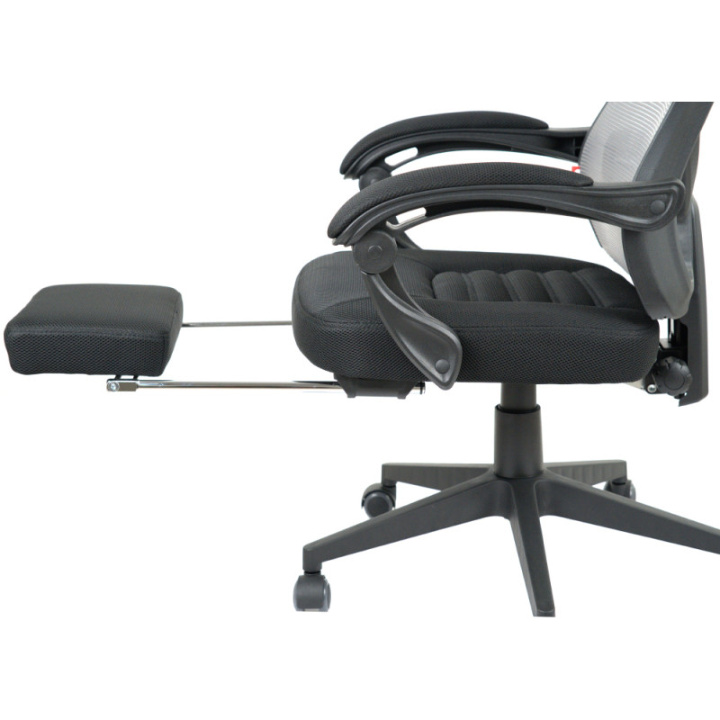 Кресло Мердок PL RL Серый (Серый/Черный) (11392)