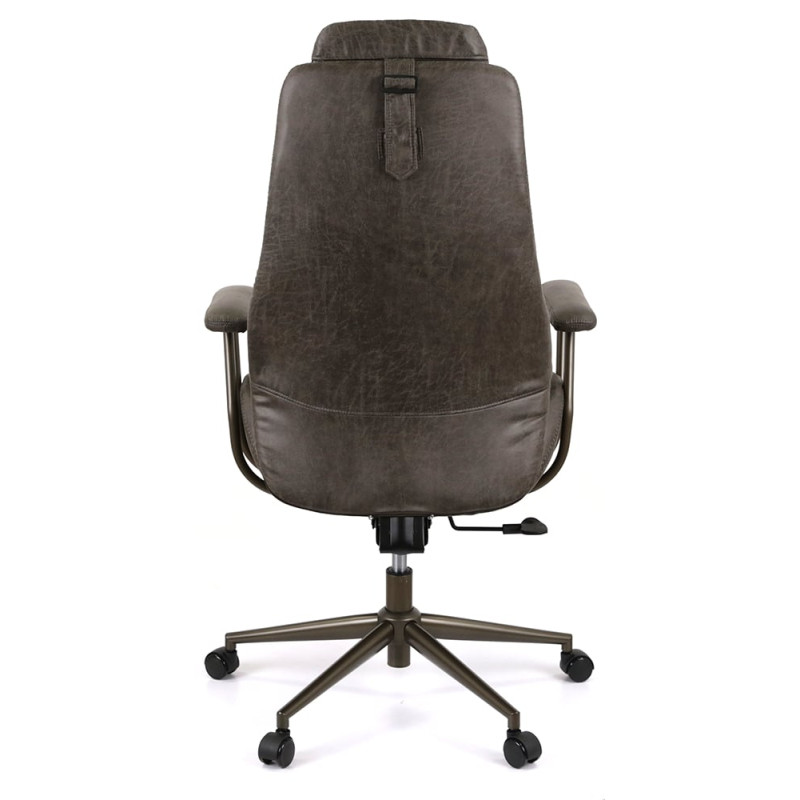 Кресло Саленто R-SR 9663-14P Серый (Иск. замша темно-серая) (120346)