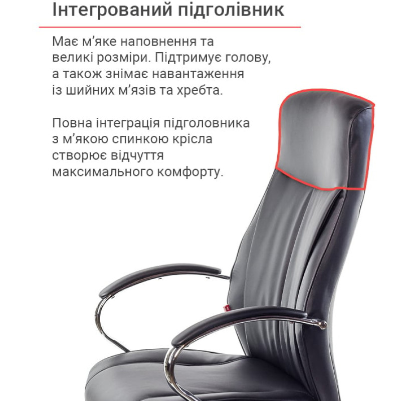 Кресло Дрим CH ANF Черный (PU-черный) (8172)