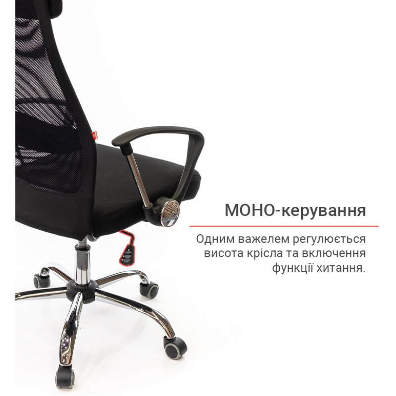 Кресло Гилмор FX СН TILT Черный (Черный/Черный) (11033)