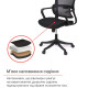Кресло Дориан BL TILT Черный (K-01 black OS-3000 Black) (143999)