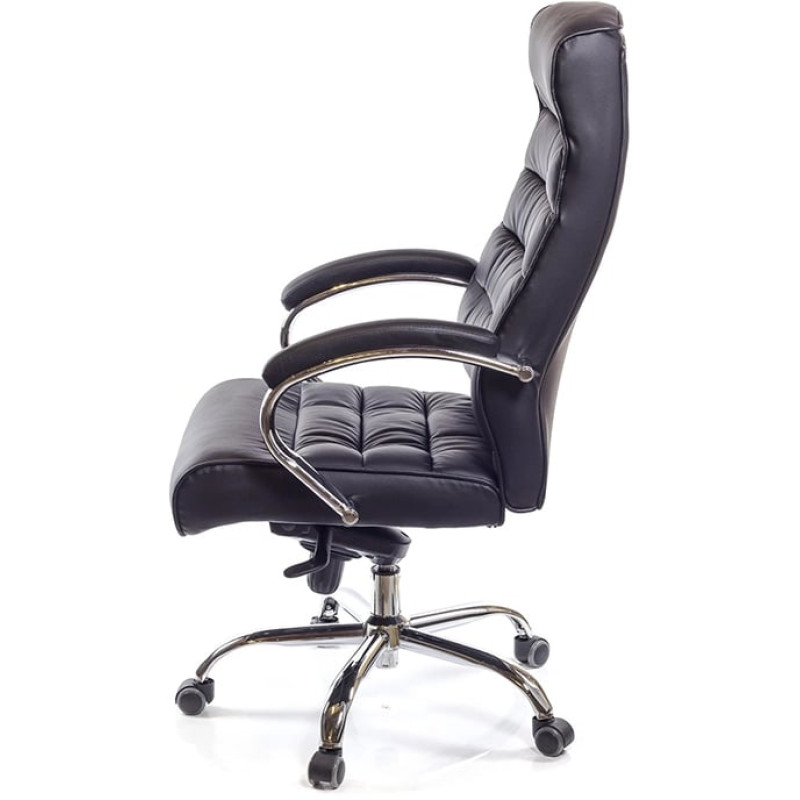 Кресло Камиль CH MB Черный (Кожа LC-A) (10001243)