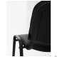 Стілець із чорний Кожзам чорний (A011047)