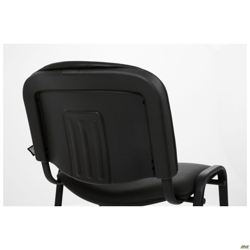 Стілець із чорний Кожзам чорний (A011047)