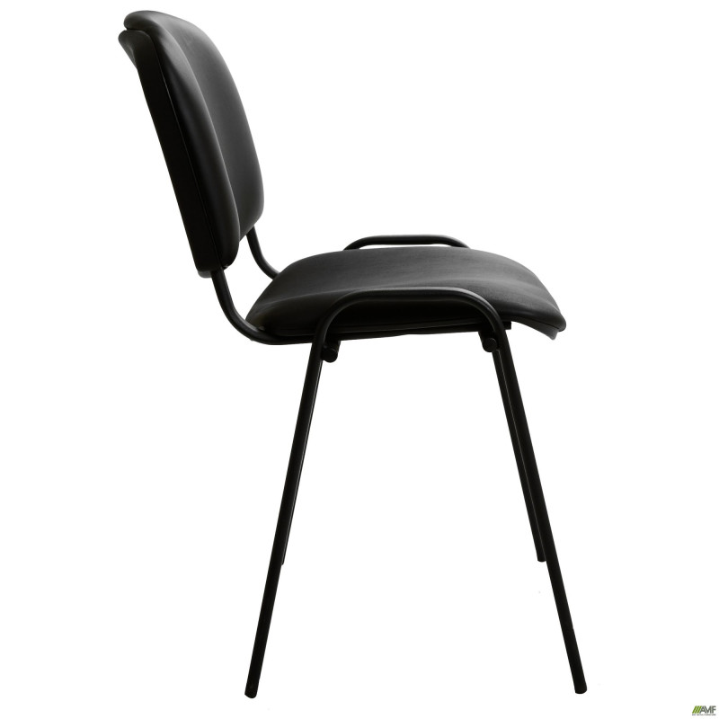 Стілець із чорний Кожзам чорний (A011047)