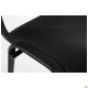 Стілець із чорний Кожзам чорний (A011047)