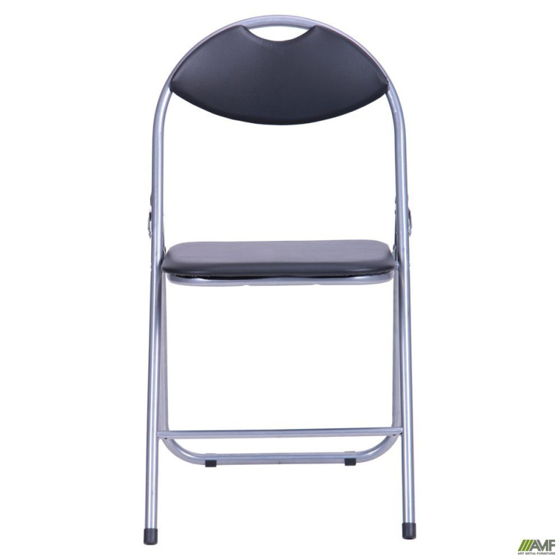 Стілець Джокер алюм ПВХ чорний (A028212)