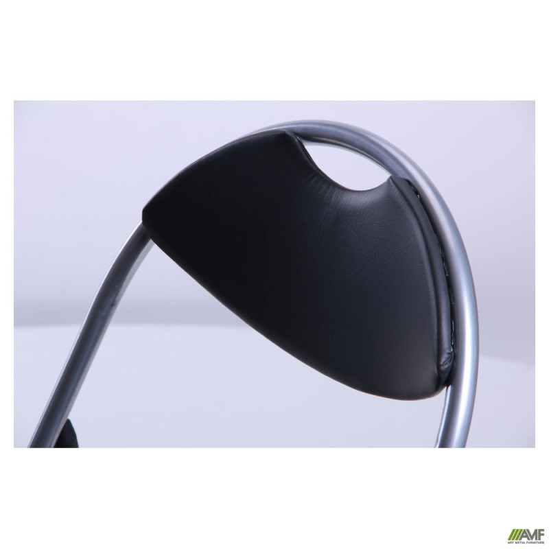 Стілець Джокер алюм Кожзам чорний (A029182)
