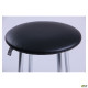 Табурет Таллі хром Кожзам чорний (A052436)