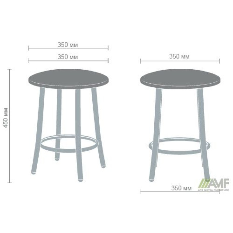 Табурет Таллі хром Неаполь N-04 (A052584)