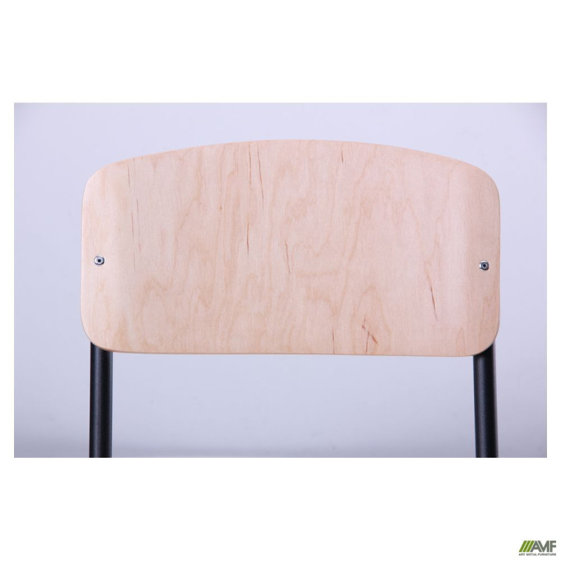 Стул Ученический №6 черный лак бук (A110043)