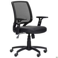 Крісло Онлайн сидіння Неаполь N-20/спинка Сітка чорна (A117046)