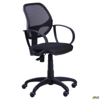 Кресло Бит/АМФ-8 сиденье А-1/спинка Сетка черная (A127697)