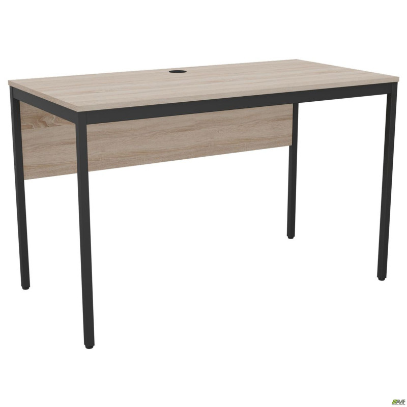 Стол письменный Осло (1187х600х750Н) черный графит, Дуб Сонома (A212153)