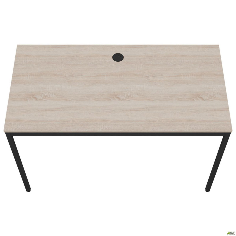 Стол письменный Осло (1187х600х750Н) черный графит, Дуб Сонома (A212153)