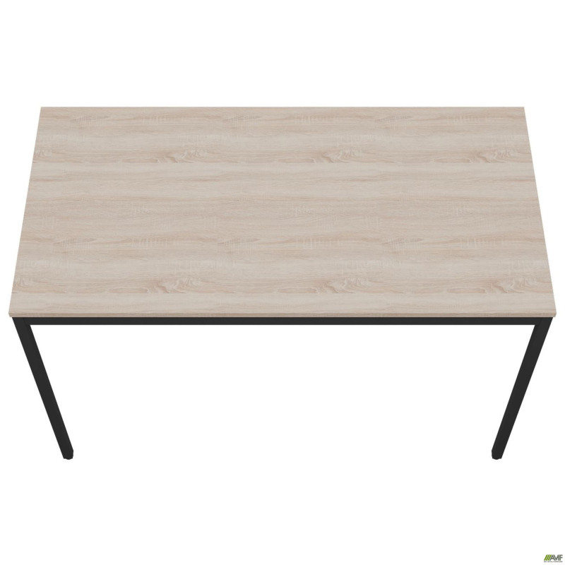 Стіл Турін розбірний (1187х600х750H) чорний графіт/Дуб Сонома (A217014)