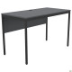 Стіл письмовий Осло (1187х600х750Н) чорний графіт Сірий Шифер (A217225)