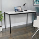 Стол Турин разборный (1187х600х750H) черный графит/белый (A217740)