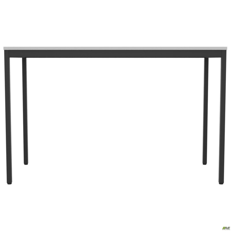 Стол Турин разборный (1187х600х750H) черный графит/белый (A217740)