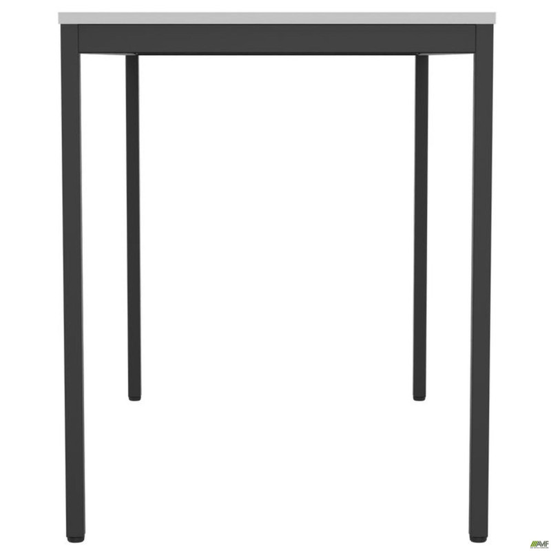 Стол Турин разборный (1187х600х750H) черный графит/белый (A217740)