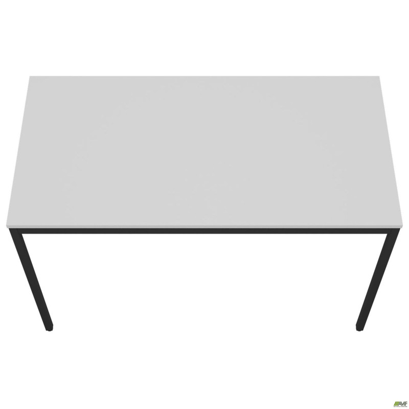 Стол Турин разборный (1187х600х750H) черный графит/белый (A217740)