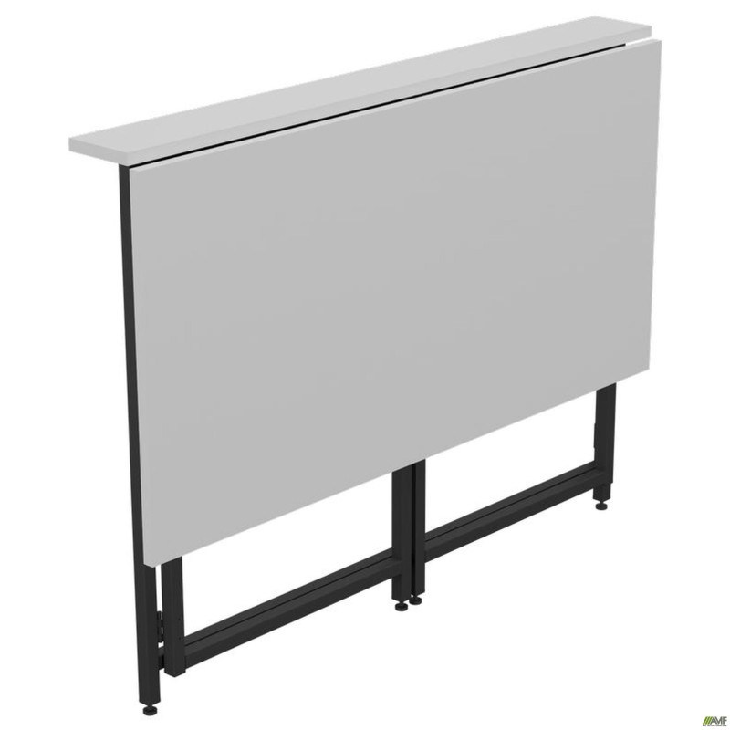 Раскладной стол Fold FL1000 (1000х600х750Н) черный/белый (A217847)