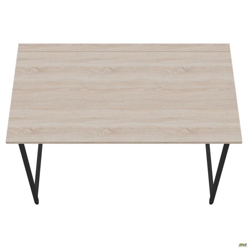 Раскладной стол Fold FL1000 (1000х600х750Н) черный/Дуб Сонома (A217849)