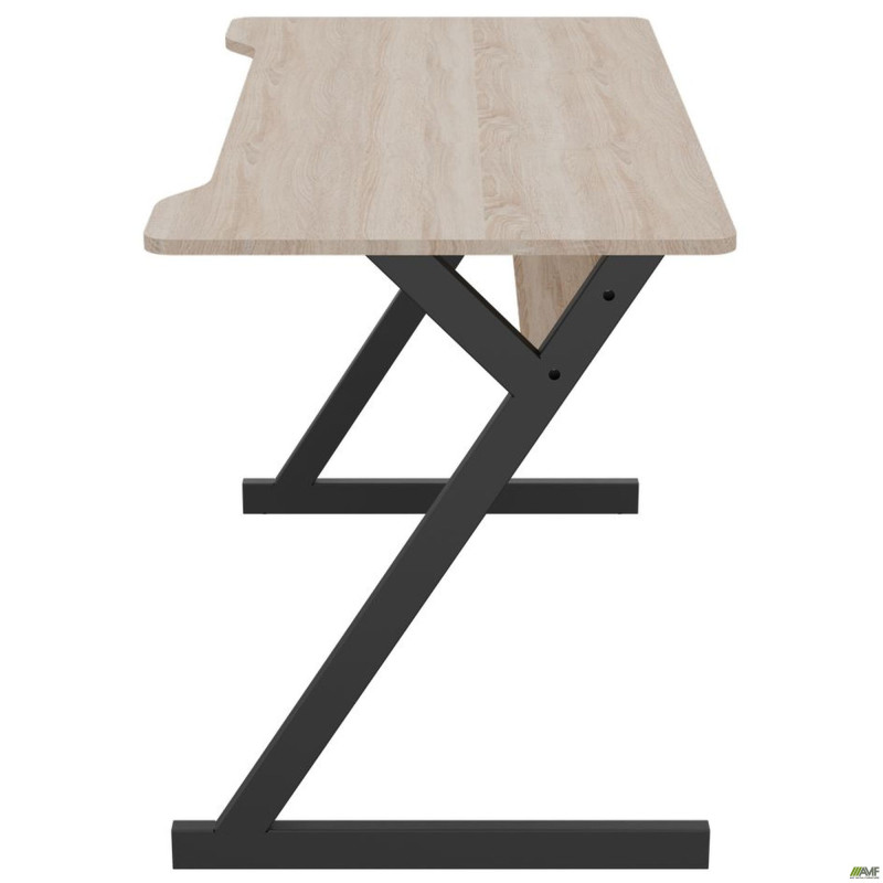 Стіл компютерний Dexter DX1200 (1200х600х750Н) чорний графіт/Дуб Сонома (A217857)