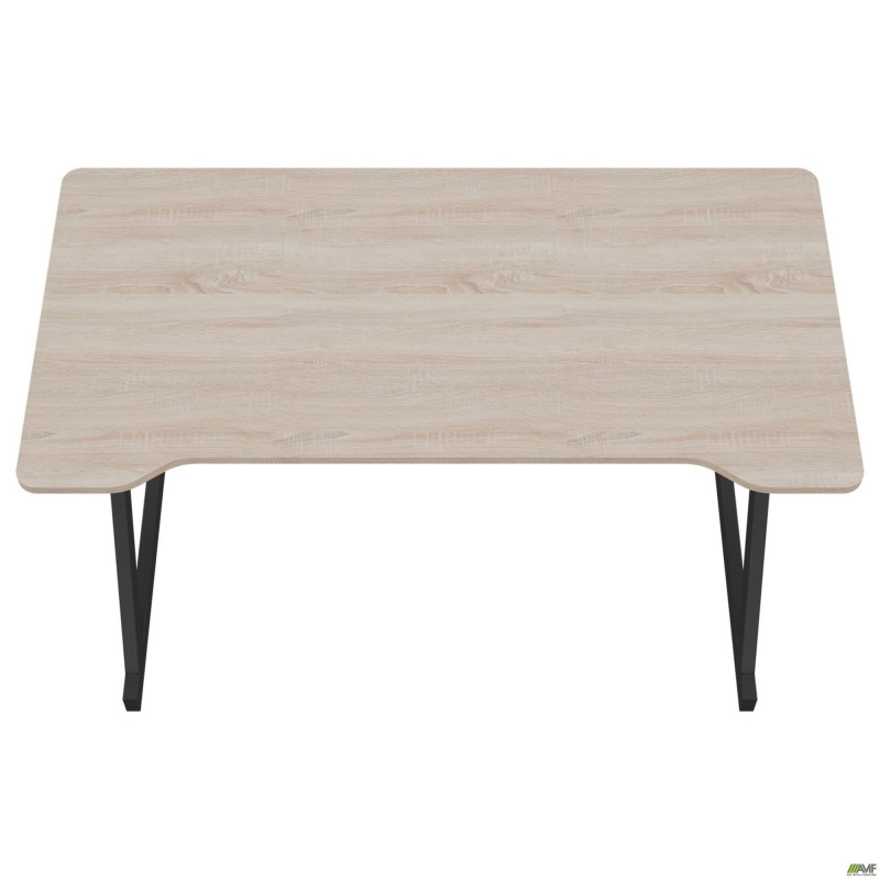 Стіл компютерний Dexter DX1200 (1200х600х750Н) чорний графіт/Дуб Сонома (A217857)