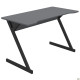 Стол компьютерный Dexter DX1200 (1200х600х750Н) черный графит/серый шифер (A217858)