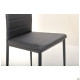 Стілець Сицилія НЬЮ чорний Кожзам чорний (A218094)