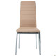 Стілець Сицилія хром Кожзам бежевий (A218612)