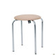 Табурет Софі хром Кожзам бежевий (A218669)