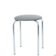 Табурет Софи хром Кожзам серый (A218670)